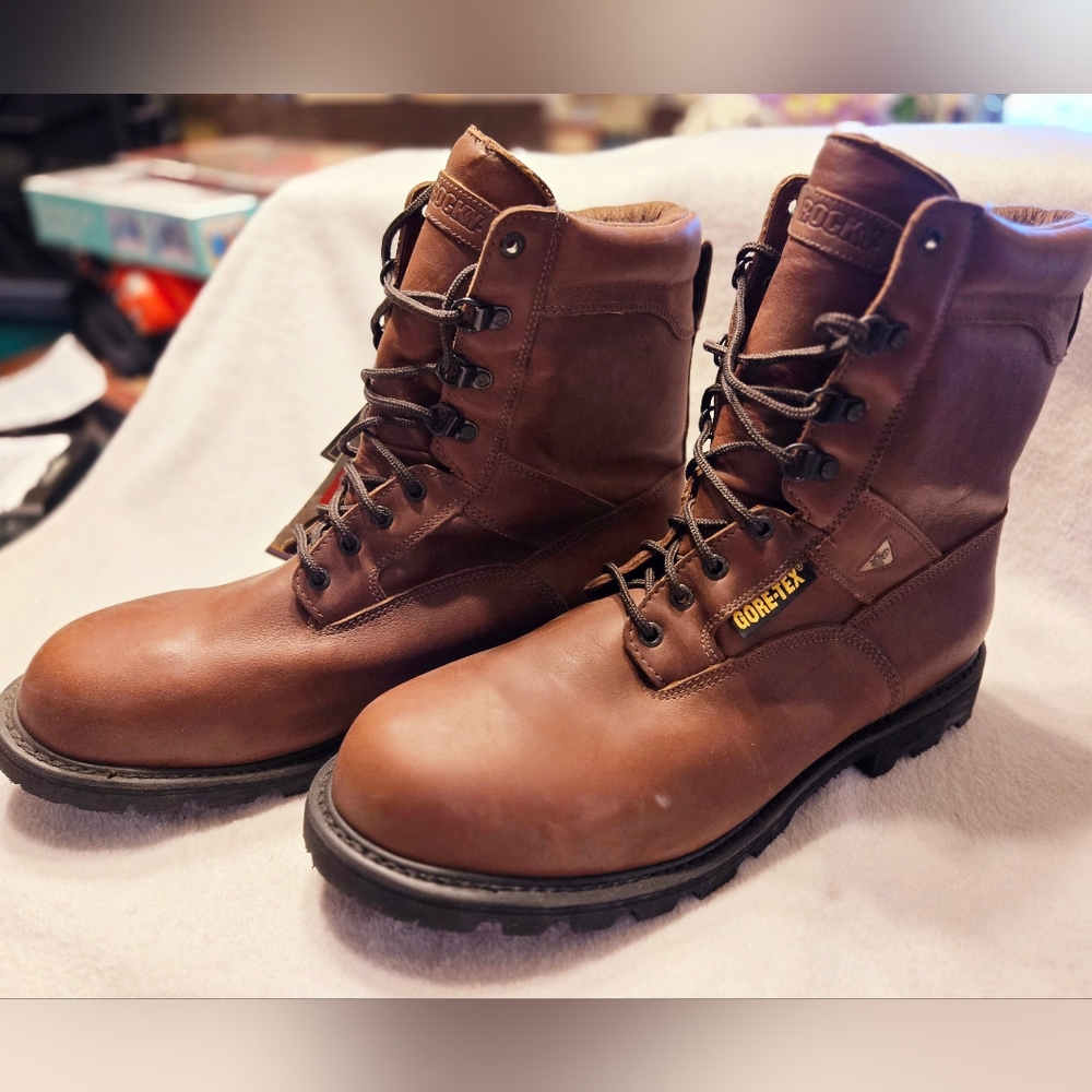NWT Rocky Boots: Men's Waterproof Ranger Work Boots #8224 (sz 13W)